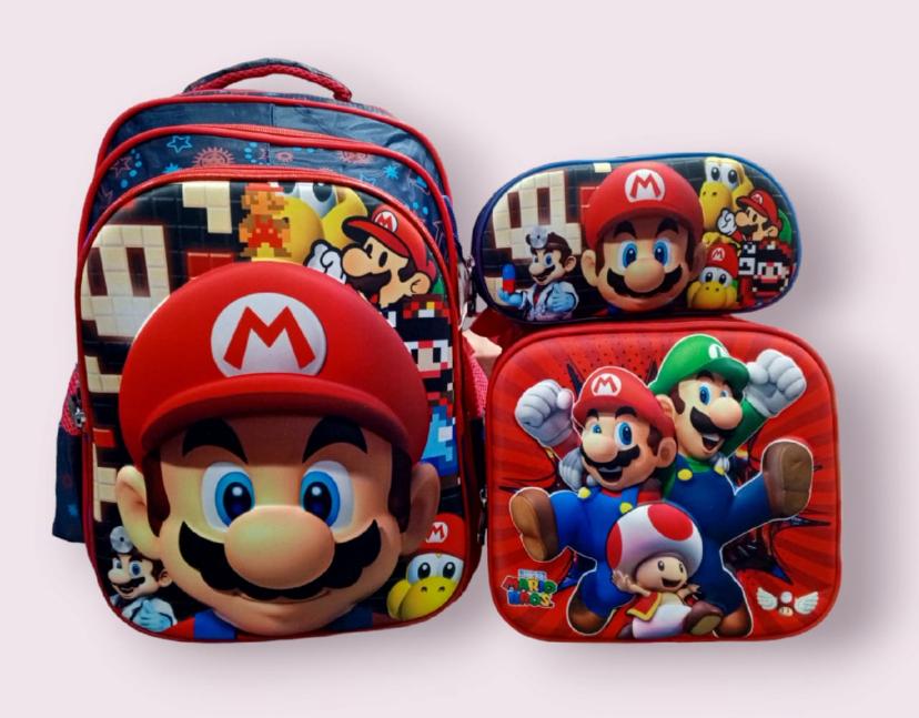 Miniatura 5 de combo maleta+lonchera+cartuchera